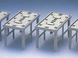 複線高架橋脚(小型・4個入) [3047]