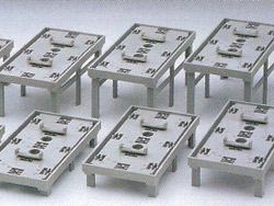 複線勾配橋脚セット(10個1組) [3044]