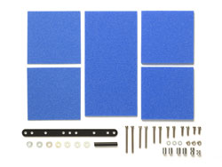 ブレーキスポンジ(マイルド 1/2/3/mm ブルー) [15512]