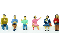 ザ・人間114 座る人々 [267881]