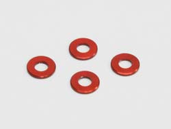 アルミカラー(3×x6.5×0.75mm/レッド/4pcs) [97042-075R]