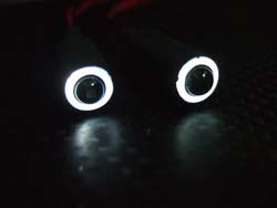 イカリング 3ミリ(青・青) [S890]