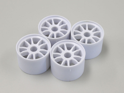 フロントホイール(4入/ホワイト) [PZ201W]