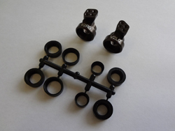 V2 アルミリヤハブキャリアセット(0°/RB6/ZX/RT/SC) [UMW704-0]