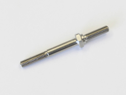 チタンステアリングサーボロッド(3×36mm/1pc/MP9) [IFW442-36]