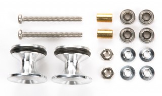 ゴムリング付2段アルミローラーセット(13-12mm) [15418]