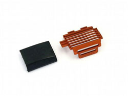 アルミモーターカバー(ミニッツAWD/オレンジ) [MDW027]