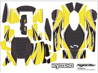 プロポスキンデカール(イエロー/KT-200,201用) [36271Y]