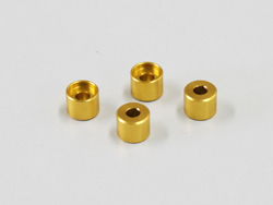 アルミフリクションマウントカラｰ(4.0mm/ゴールド/4pcs) [MZW418-40]