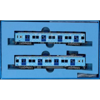 南海7100系・めでたいでんしゃ(ブルー) 2両セット [A6377]]