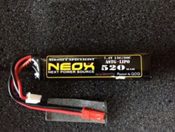 ＮＥＯＸ ５２０ｍＡｈ ７．４Ｖ １５/３０Ｃ [N2L520]