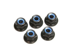 ナット(M4×5.6) フランジ ナイロン(5入) [1-N4056FN]