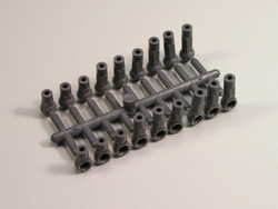 4.8mmボールエンド(ハード/ガンメタリック) [UM112H]