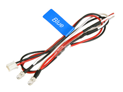 3mmエディショナルLEDライトセット・点滅(2灯) ブルー [FLD03-BU]