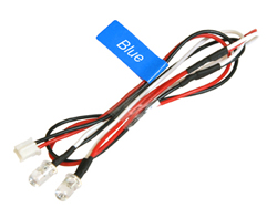 5mmエディショナルLEDライトセット・点滅(2灯) ブルー [FLD05-BU]