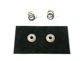 大径キングピンスプリング Φ0.55×3.5巻(イエロー)(1/12レーシング用)  [SDD-117Y]