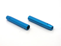アルミロールダンパーチューブ(ブルー)(1/12レーシング用) [SDD-105A]