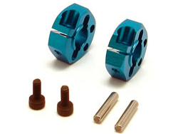 アルミ六角ホイールハブ 5mm幅(タミヤ汎用) [TGE-1205]