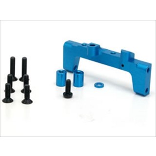 アルミモーターマウントブロック(前側)(ブラック)(タミヤ F103用) [SFC-321FBK]]