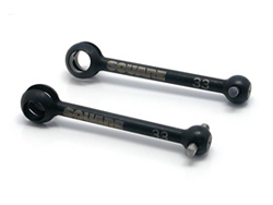 広角ユニバーサル用スチールドッグボーン 33mm(タミヤ TT-01R用) [STD-533R]