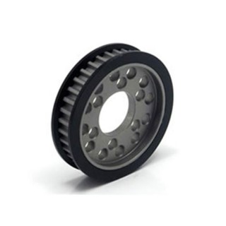 アルミ1Way用デフプーリー 36T(ブラック)(タミヤ TA05-VDF用) [STA-336WBK]]