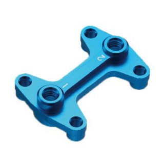 アルミキャンバーブロック(ブルー)(タミヤ F104 PRO用) [SFC-307B]]