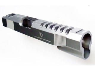 SAPH 東京マルイハイキャパ5.1用 SALIENT ARMSスタイル ライトウエイトカスタムスライド シルバー [ENT-50SV]