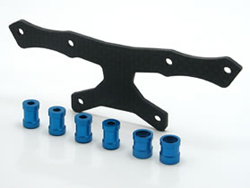 アルミフロントステフナー(タミヤ TT-01用) [STD-111F]