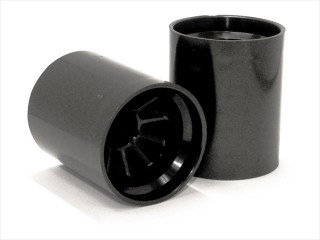 11本スポークスポンジタイヤ用ホイール(タミヤF103用) リア(ブラック) [SFC-04BK]