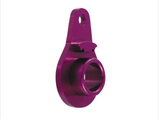 アルミサーボセイバー(パープル)(タミヤ ハイトルクセイバー用1個穴標準タイプ) [TGE-22P]