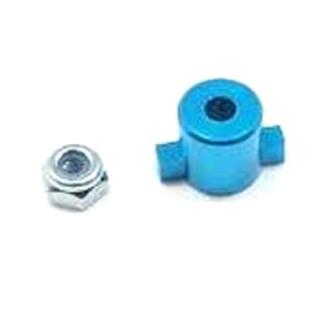 アルミボールデフ用ナットホルダー(ブルー)(タミヤ TA05用) [STA-27H]]
