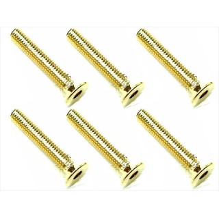 ２４Ｋゴールド ステンヘックス皿ビス ３×１８ [SSR-318G]]