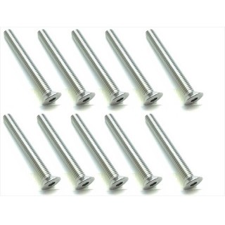 ステンレスヘックスビス皿３×２５ｍｍ（１０ｐｃｓ） [SSR-325]]