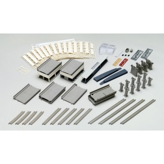 高架複線スラブ駅セットII(レールパターンHB-SL) [91075]]