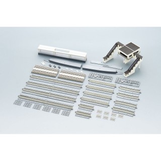 ワイドレール 複線駅セット(レールパターンCB-D) [91014]]