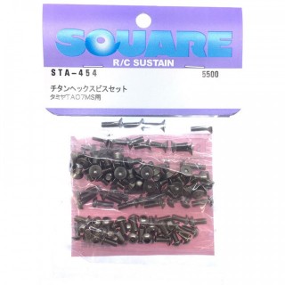 チタンヘックスビスセット タミヤTA07MS用 [STA-454]]