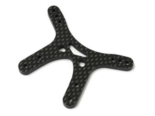 LDカーボンフロントダンパーステー(RB7/t=4.0) [UMW739]