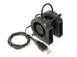 シロッコ型クーリングファン･ダブル(USBケーブル仕様) [AC-BF5VUSB]