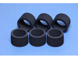 HQスポンジタイヤ ブルーコンパウンド フロント用ミディアム 6個入り [TB10064]