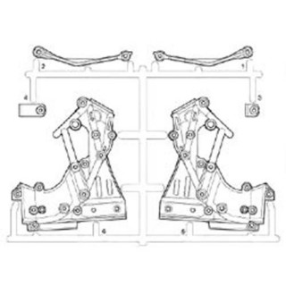 T3-01 Cパーツ(フレーム) ※アフターパーツ※ [19004480]