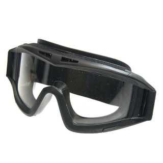 コンバットゴーグル6(クリアレンズ)(ブラック) [5423-CL]]