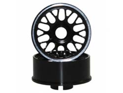 SP BBSホイル ワイド幅(2.0mmオフセット)(2)(BK)：京商 Mini-Z MR02 [EG-3064-BK]