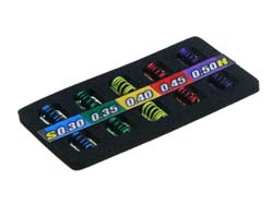 SP フロント不等ピッチスプリングセット(5種×2)：京商 Mini-Z MR03用 [EG-3616]