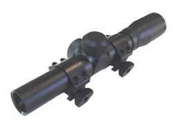 PISTOL SCOPE 2x20 Mount Ring 1inch×3mm SET [HYU-48075]