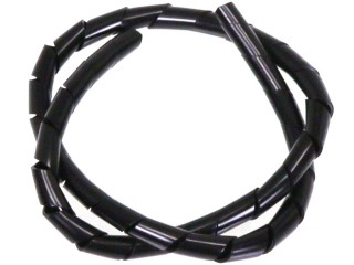 スパイラルチューブ(ブラック) 30cm [EG-2876]