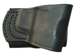 革製シルエットホルスター ベルトスライド(右用)(BK)(GM/M1911A1/ハイキャパ5.1 etc.) [EST-202BK]