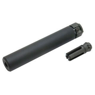 SureFire SOCOM762タイプ QDサイレンサー & FH-556-RCタイプ ハイダーセット BK [AG-SL-002-BK]]