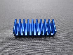 YD-2用 サーボヒートシンク ブルー [TN-321]