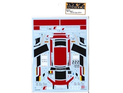 MZ DECALS R8 ''WRT'' #1/#2 Spa2014 [MZ039]