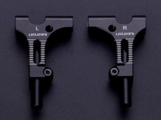 ARフロントロアアームセット V3.0 ブラック(2.5mm仕様) [US88192]